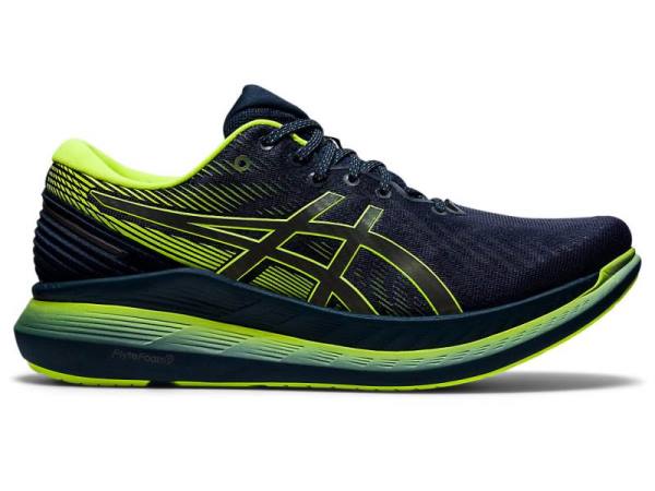 Asics Hardloopschoenen Heren, GLIDERIDE Blauw - Asics Sale Outlet | B6187254-CG